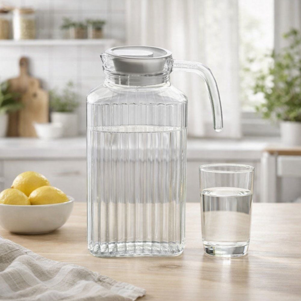 Jarra de Vidro com Tampa Copacabana Havan Casa - 1,8 Litros