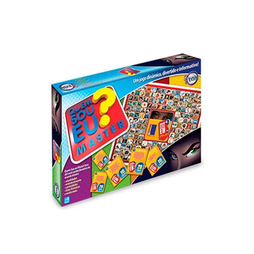 Jogo 12054 Quem Sou Eu Master Gráfica Rbk - Colorido