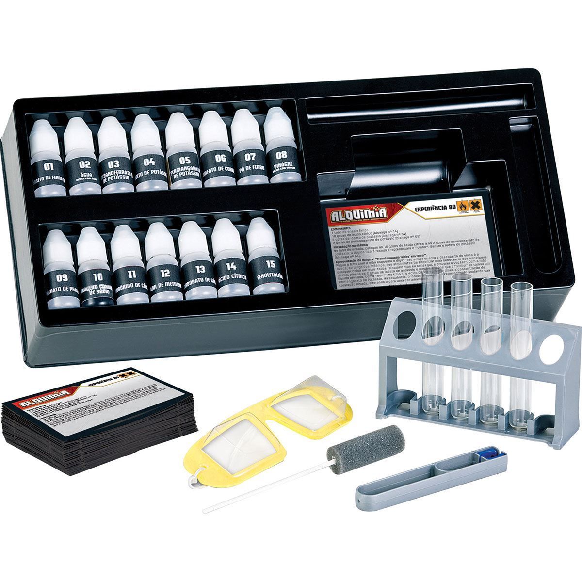 Jogo Alquimia Experimentos Ciência e Diversão Grow - VERMELHO