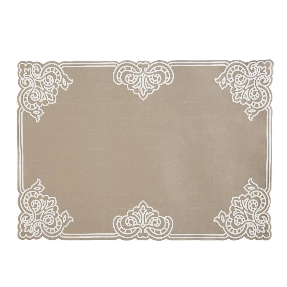 Jogo Americano Avulso Classic Havan Casa 1 Pç - Bege