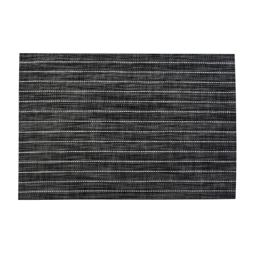 Jogo Americano Avulso Tramado 2 Cabos Havan Casa 1 Pç - Cinza Listras