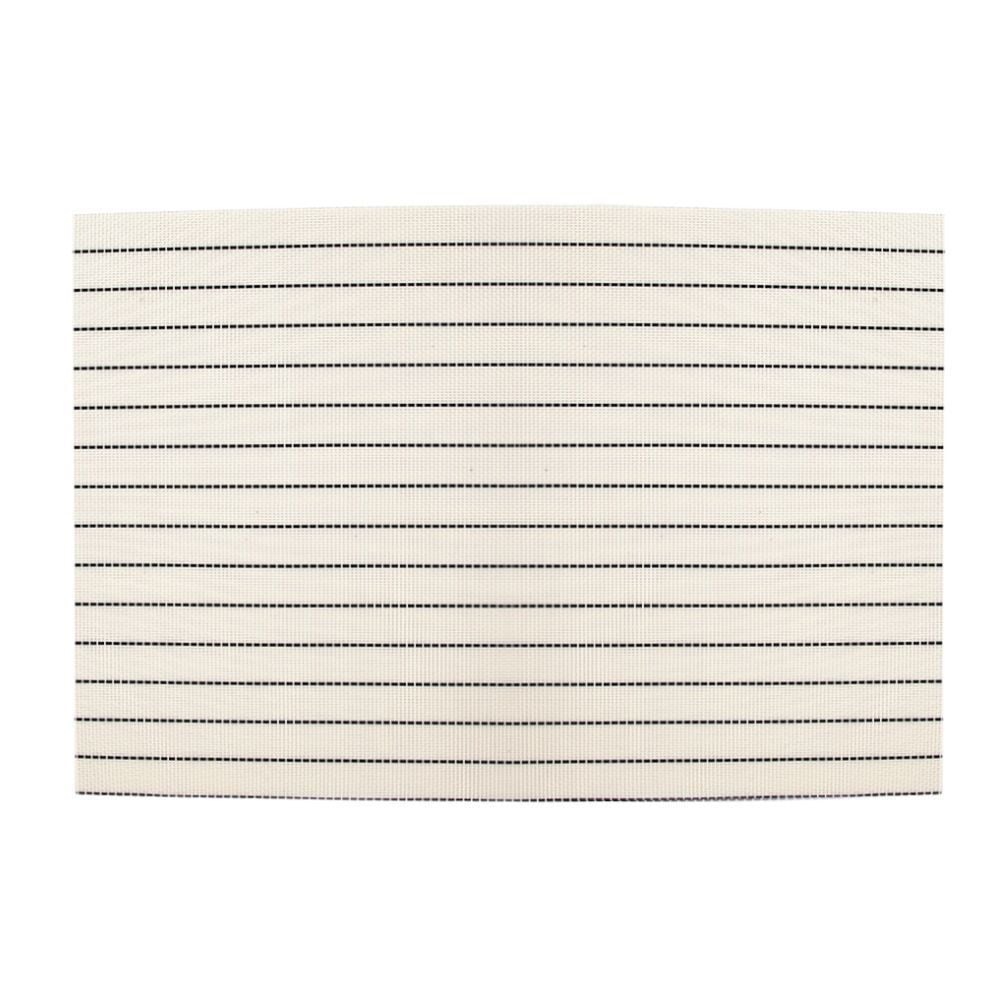 Jogo Americano Avulso Tramado 2 Cabos Havan Casa 1 Pç - Branco Listras