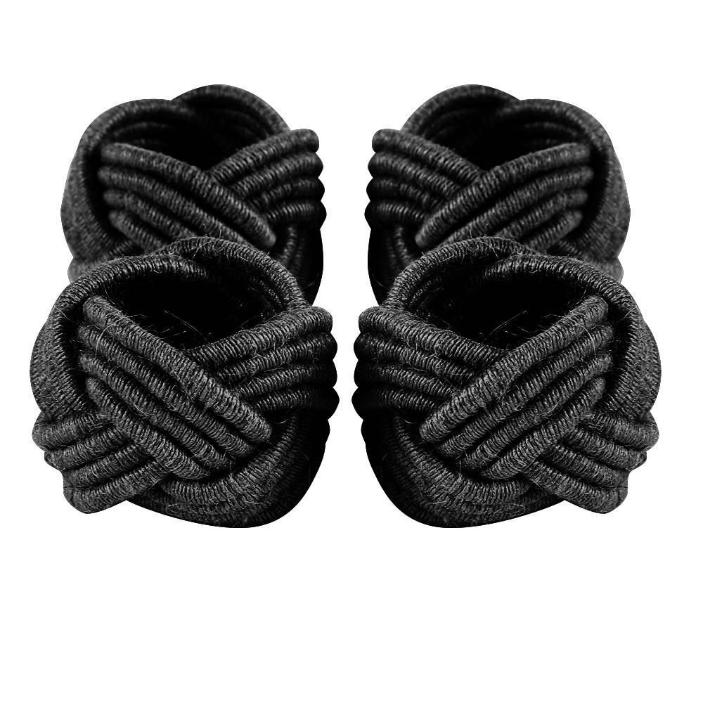 Jogo Anéis Para Guardanapos Lira 4 Peças Havan Casa - Preto