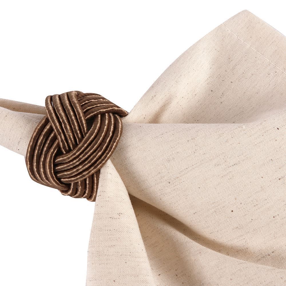 Jogo Anéis para Guardanapos Lira 4 Peças Havan Casa - Champanhe