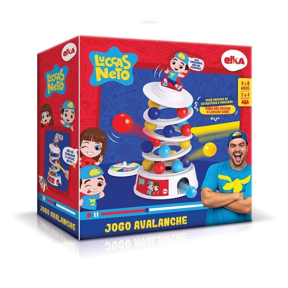Jogo Avalanche Luccas Neto Elka - Colorido
