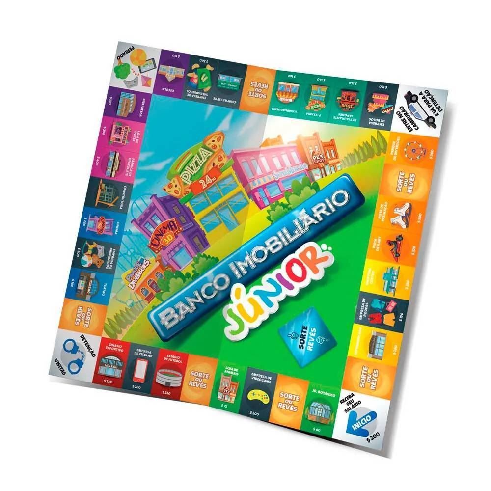 Jogo Banco Imobiliário Júnior Estrela - 16.28.88