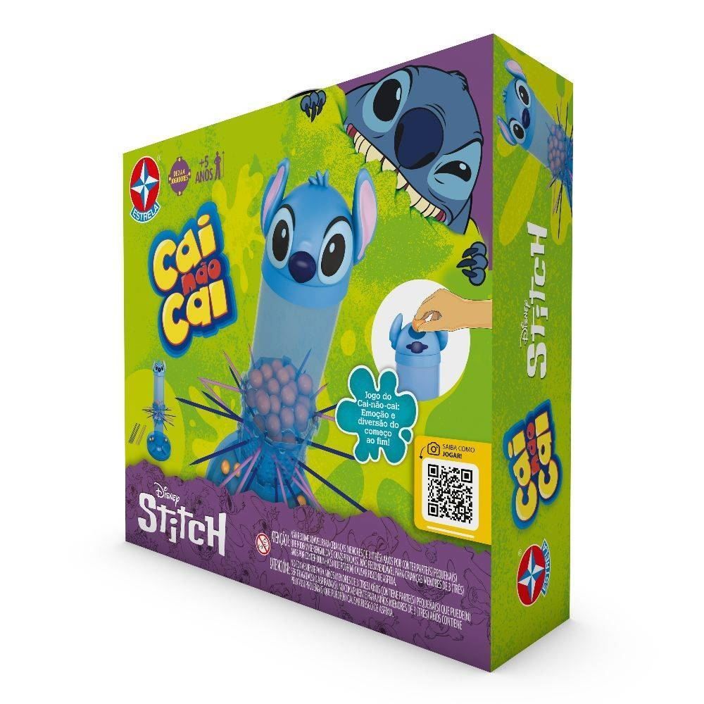 Jogo Cai Não Cai Stitch Estrela - 1001607100058
