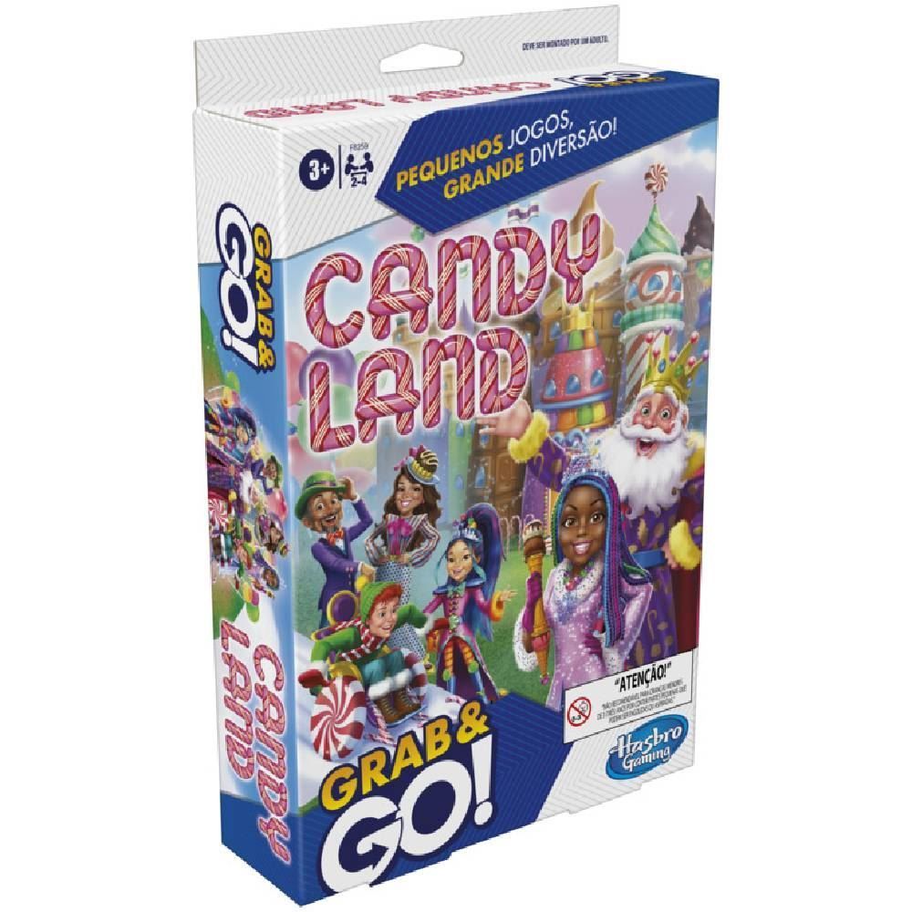 Jogo Candy Land Grab And Go Hasbro - F5259