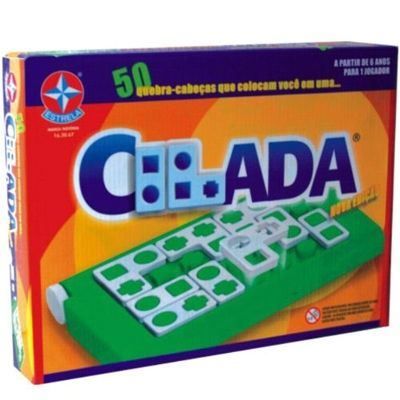 Jogo Cilada Estrela Com 24 Peças De Encaixe Nova Edição - 16.30.67