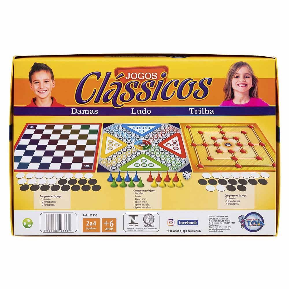 Jogo Clássicos Toia Brinquedos - 12133