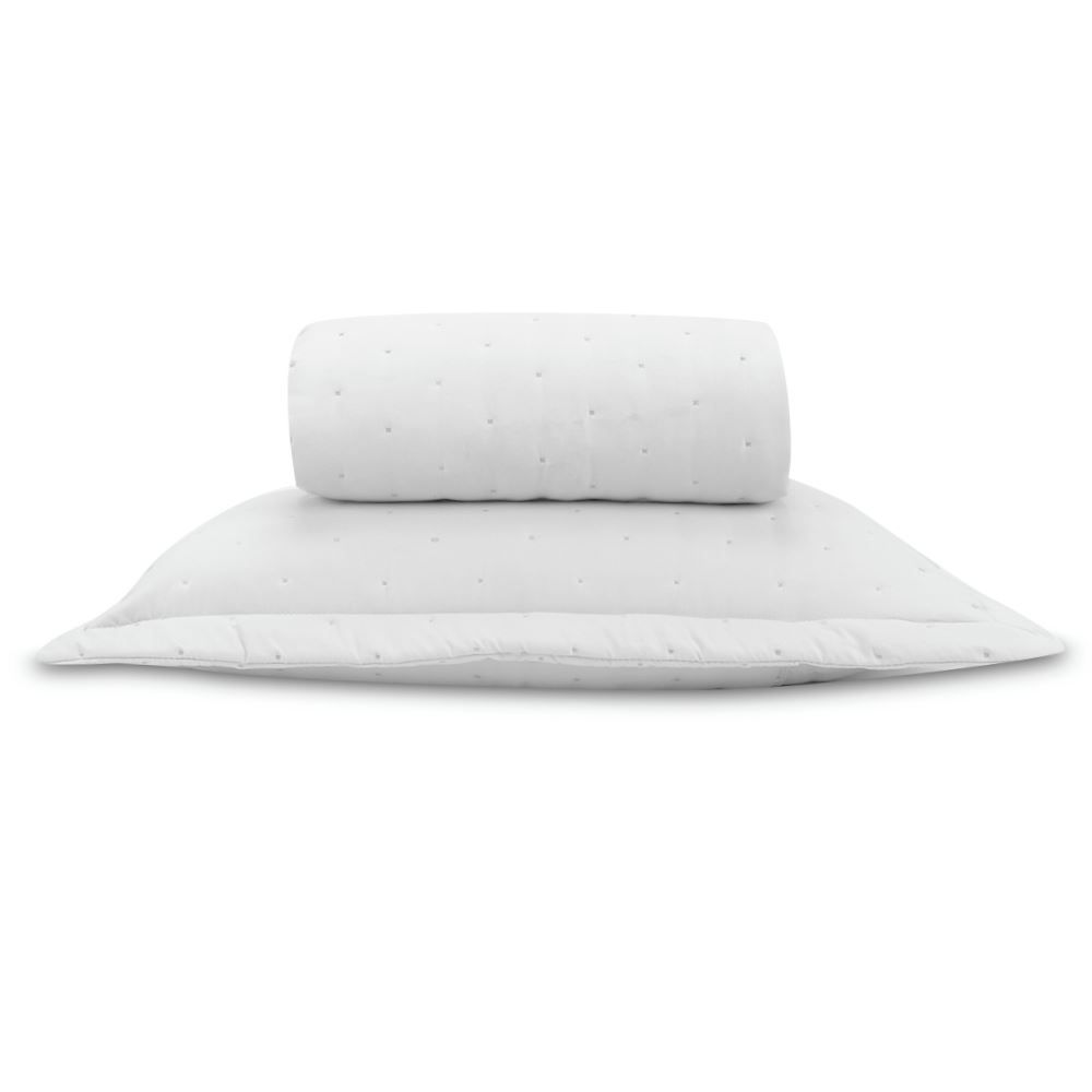 Jogo Cobre Leito Solteiro Requinte Hedrons - Branco