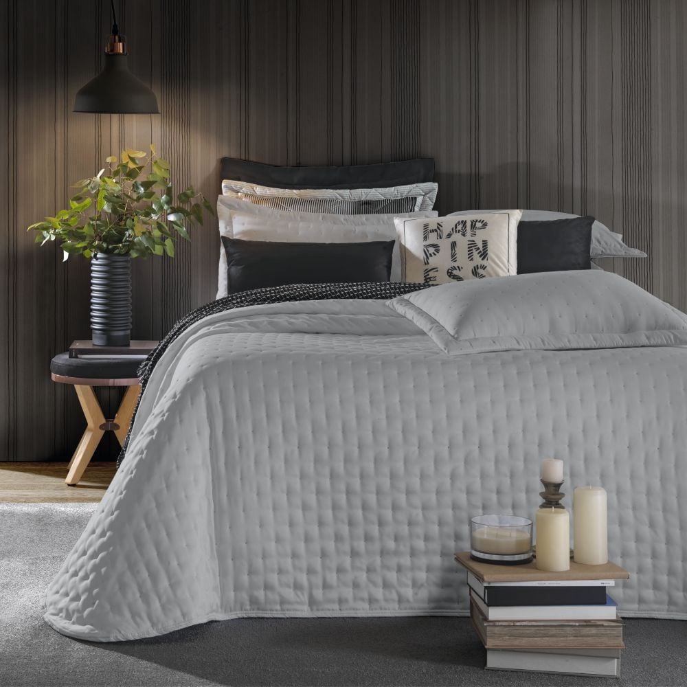 Jogo Cobre Leito Toque de Algodão Queen Havan - NUVEM