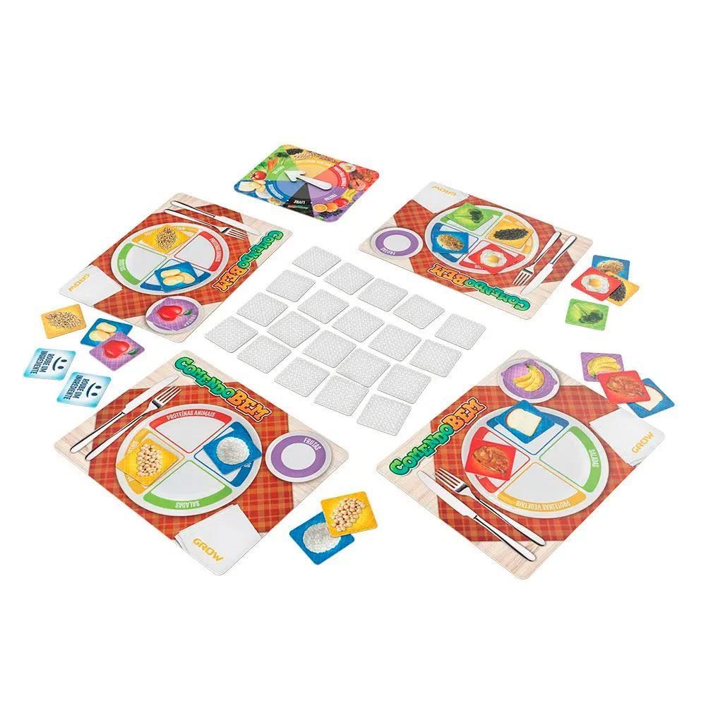 Jogo Comendo Bem Grow - 03560