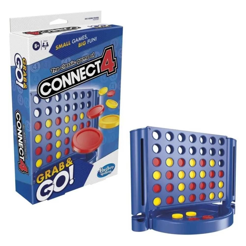 Jogo Connect 4 Grab And Go Hasbro - F8253