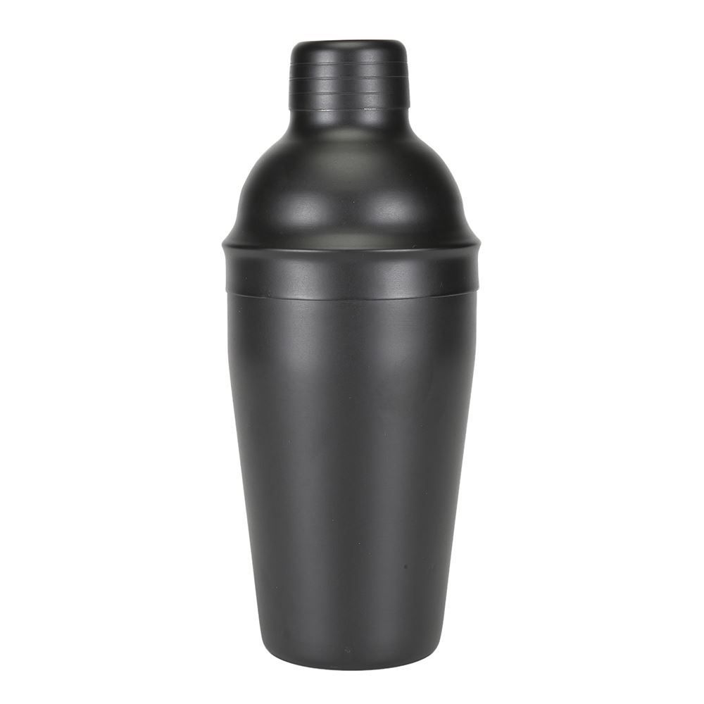 Jogo Coqueteleira Finecasa Inox 4 Peças - Preto