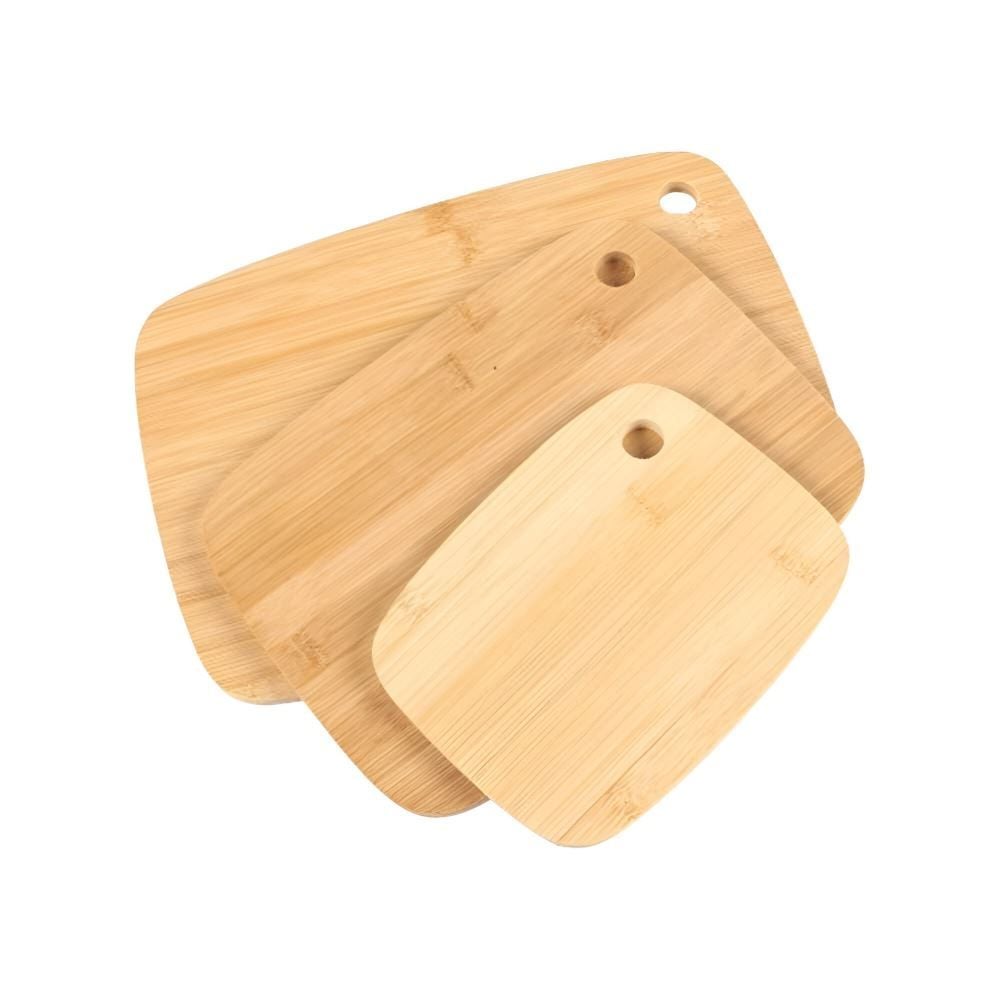 Jogo De 3 Tábuas De Corte Havan Casa - Bambu