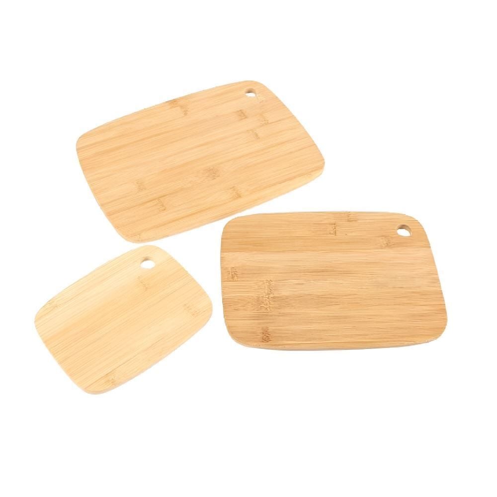 Jogo De 3 Tábuas De Corte Havan Casa - Bambu