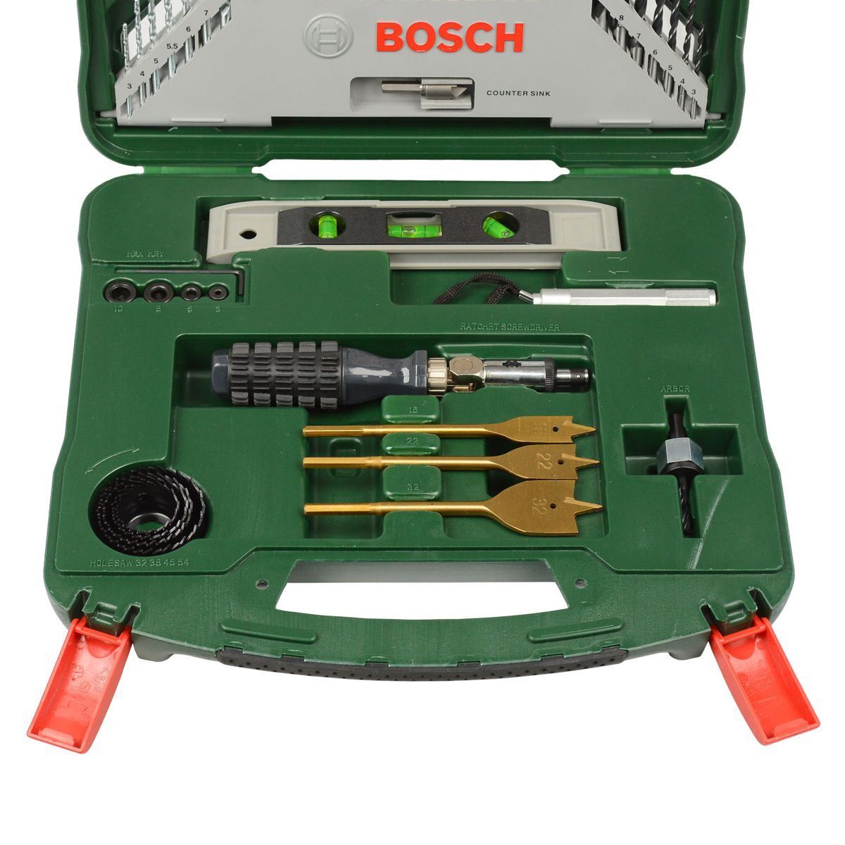 Jogo De Acessórios X-Line Com 100 Peças Bosch - DIVERSOS