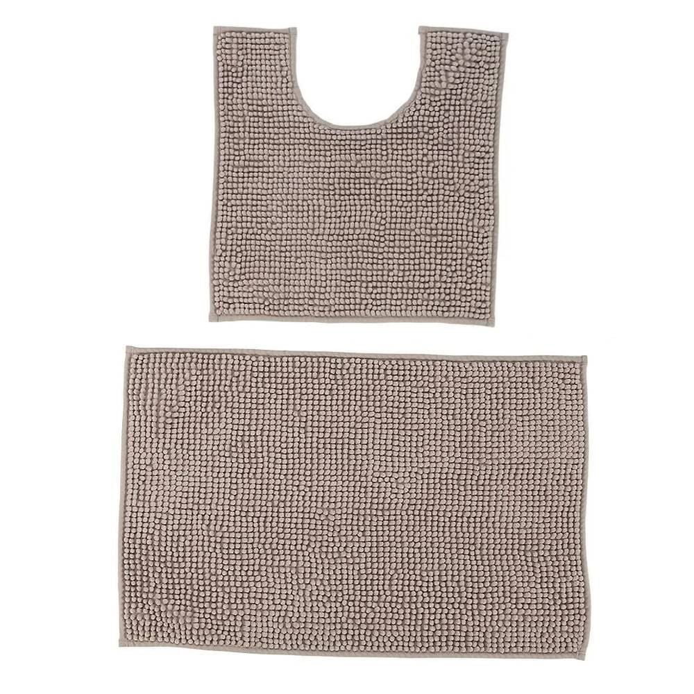 Jogo de Banheiro 2 Peças Madri Finecasa - Bege Escuro