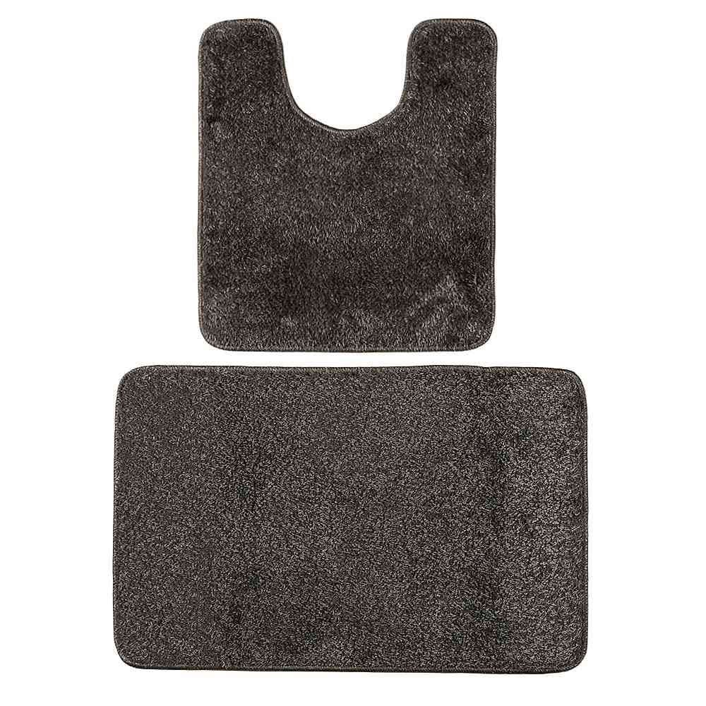 Jogo de Banheiro 2 Peças Alpes Havan Casa - Chumbo