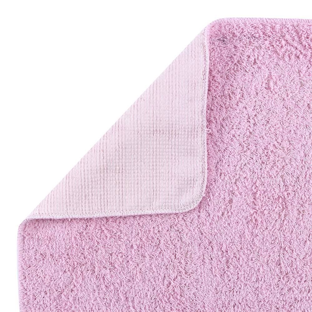 Jogo De Banheiro Algodão Color Pop 3 Peças Havan Casa - Rosa Claro