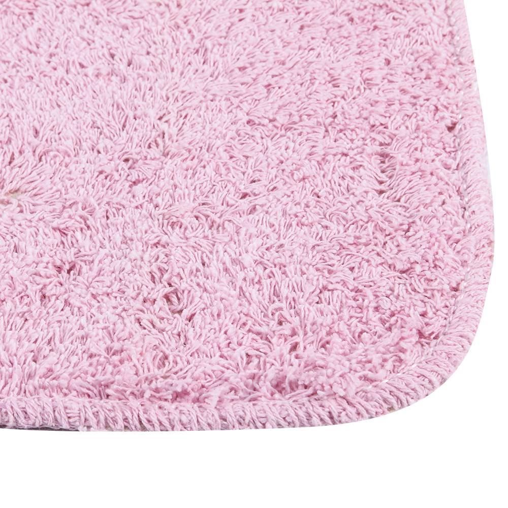 Jogo De Banheiro Algodão Color Pop 3 Peças Havan Casa - Rosa Claro