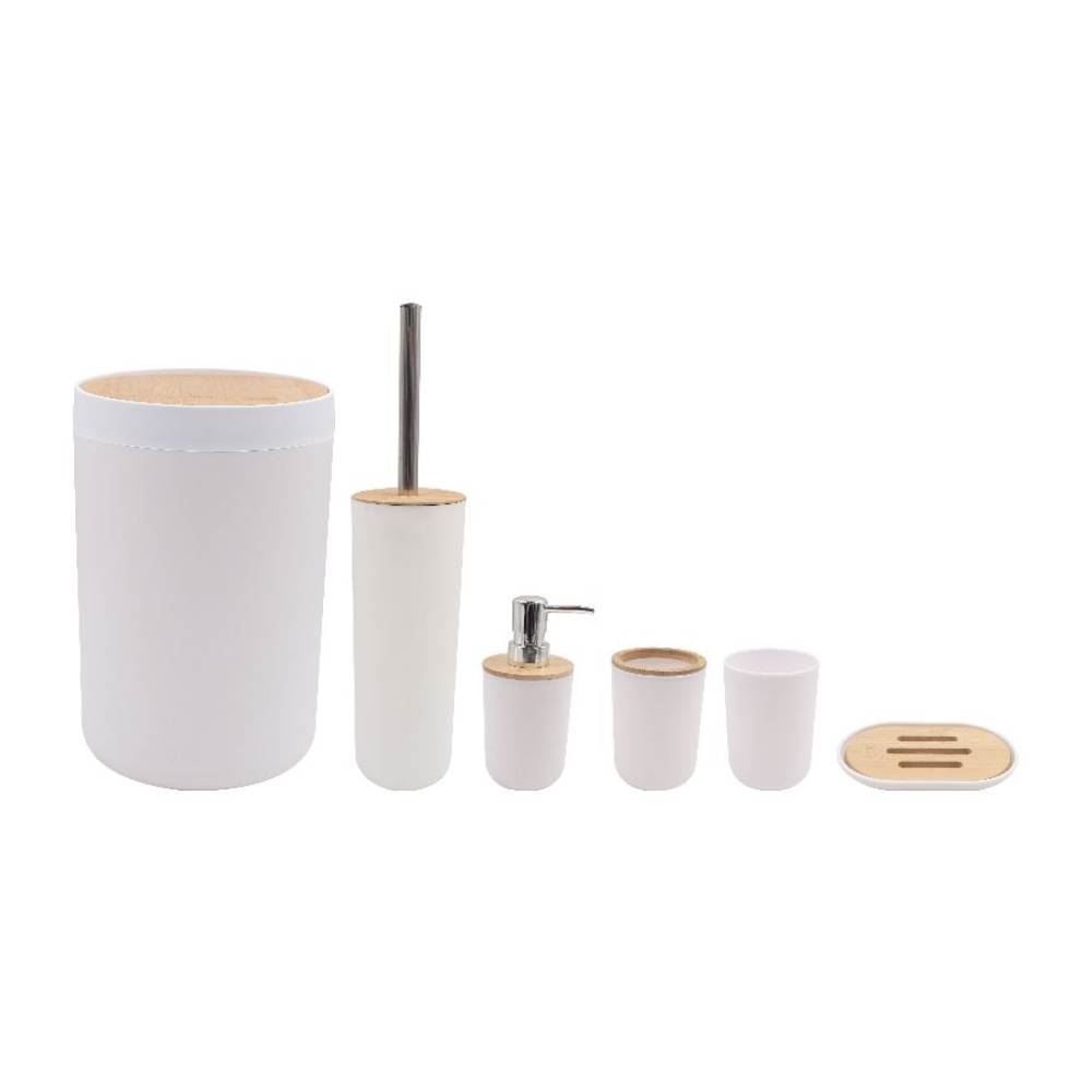 Jogo De Banheiro Bambu 6 Peças - Havan Casa