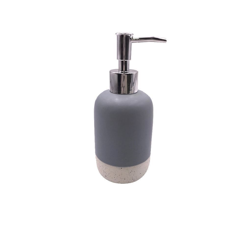 Jogo De Banheiro Cerâmica Cinza Havan Casa - 3 Peças 