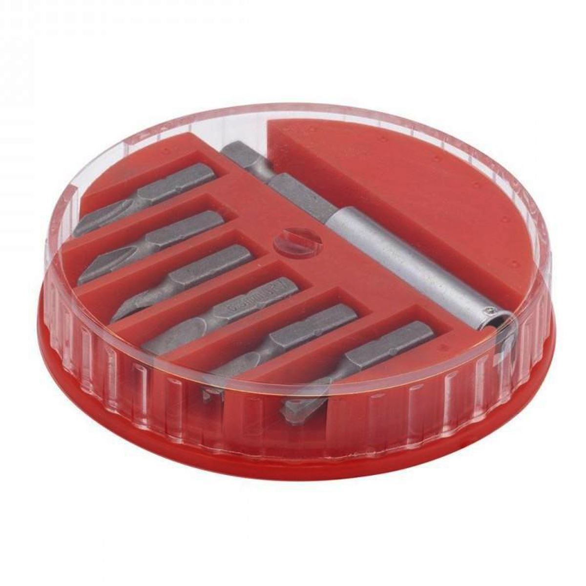 Jogo de Bits 7 peças Worker - Vermelho