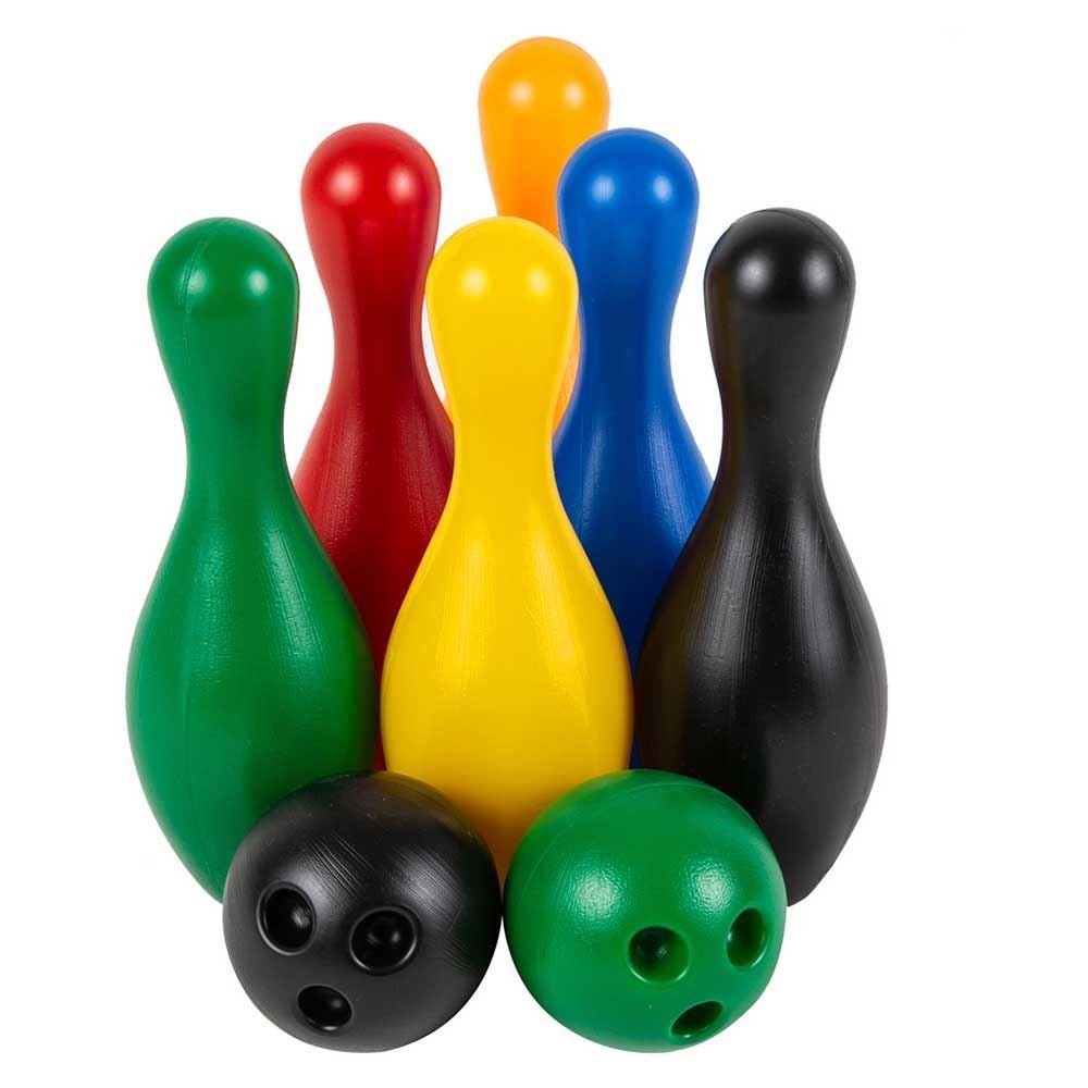 Jogo De Boliche 8 Peças Coloridas Lider - 2219