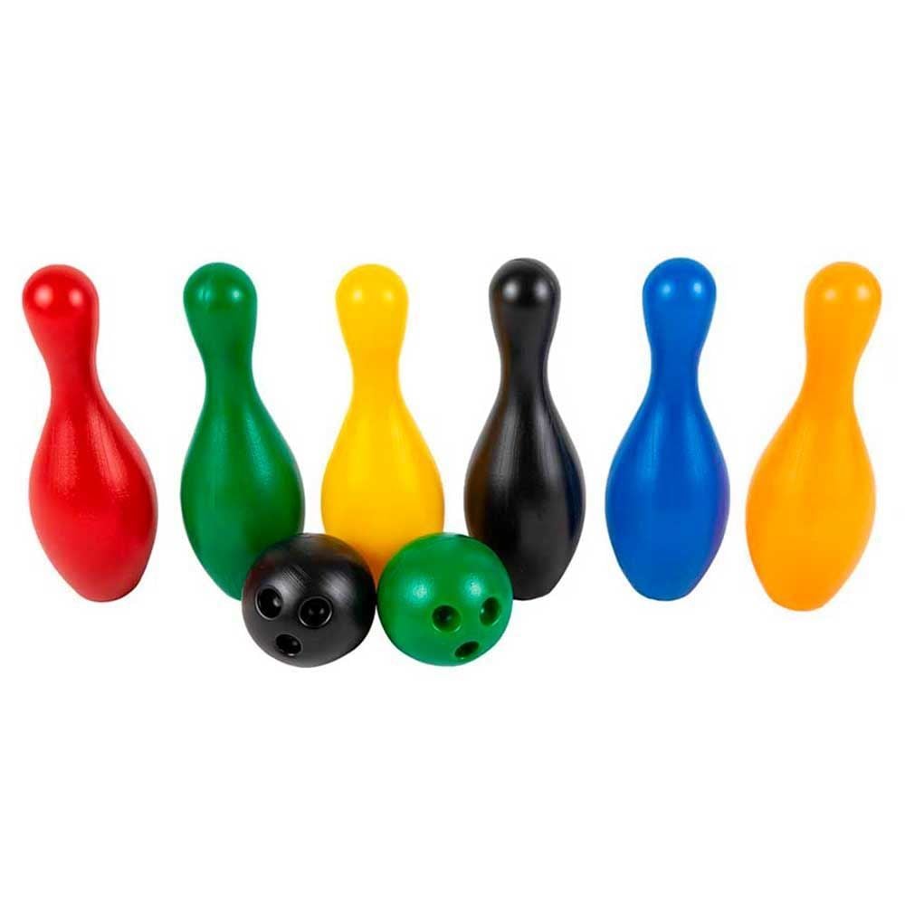Jogo De Boliche 8 Peças Coloridas Lider - 2219
