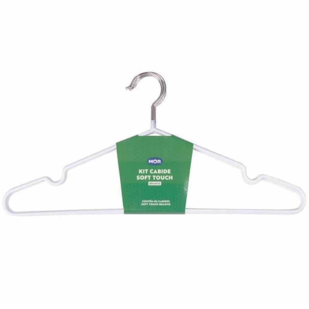 Jogo De Cabide Soft Touch - BRANCO