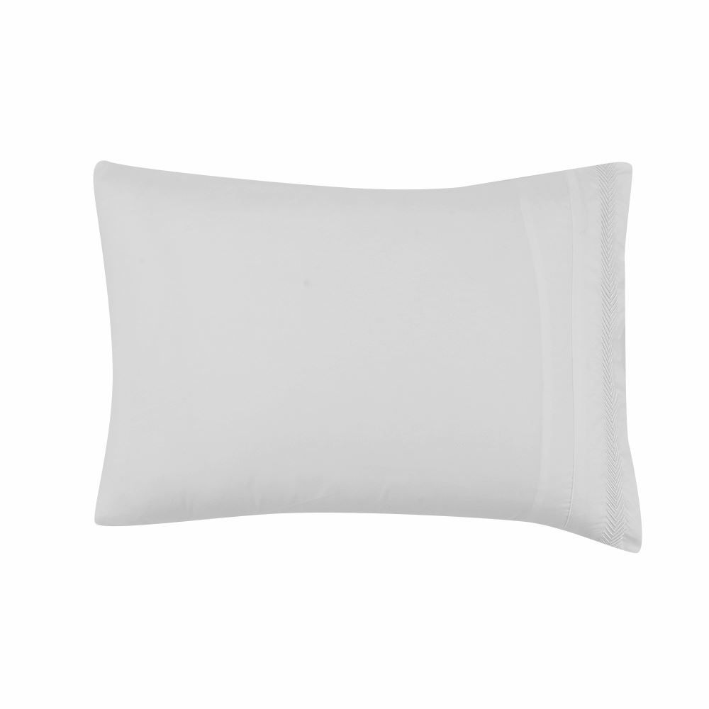 Jogo de Cama Bordado Casal Havan Casa 4 pçs - Branco