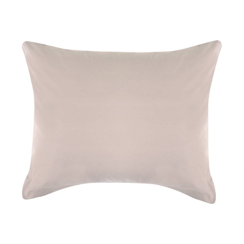 Jogo De Cama Casal Percal 200 Fios Buona Fortuna 3 Pçs - Cru