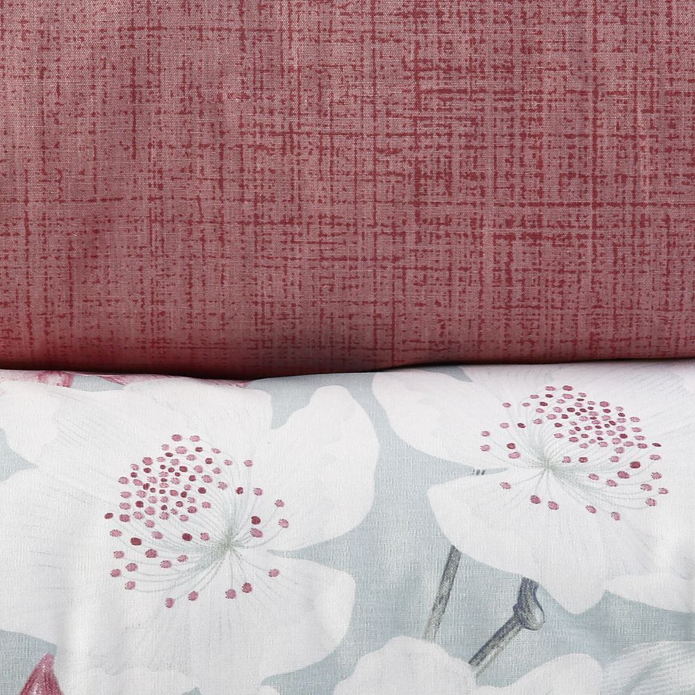 Jogo De Cama Casal Percal 200 Fios Buona Fortuna 3 Pçs - Textura Isis Rosa