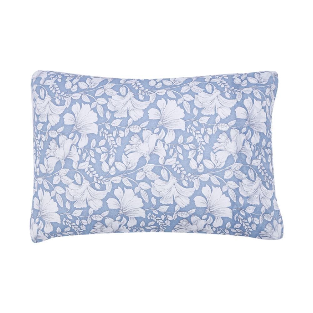 Jogo De Cama Casal 100% Algodão Royale Havan Casa 4 Peças - Stone Azul