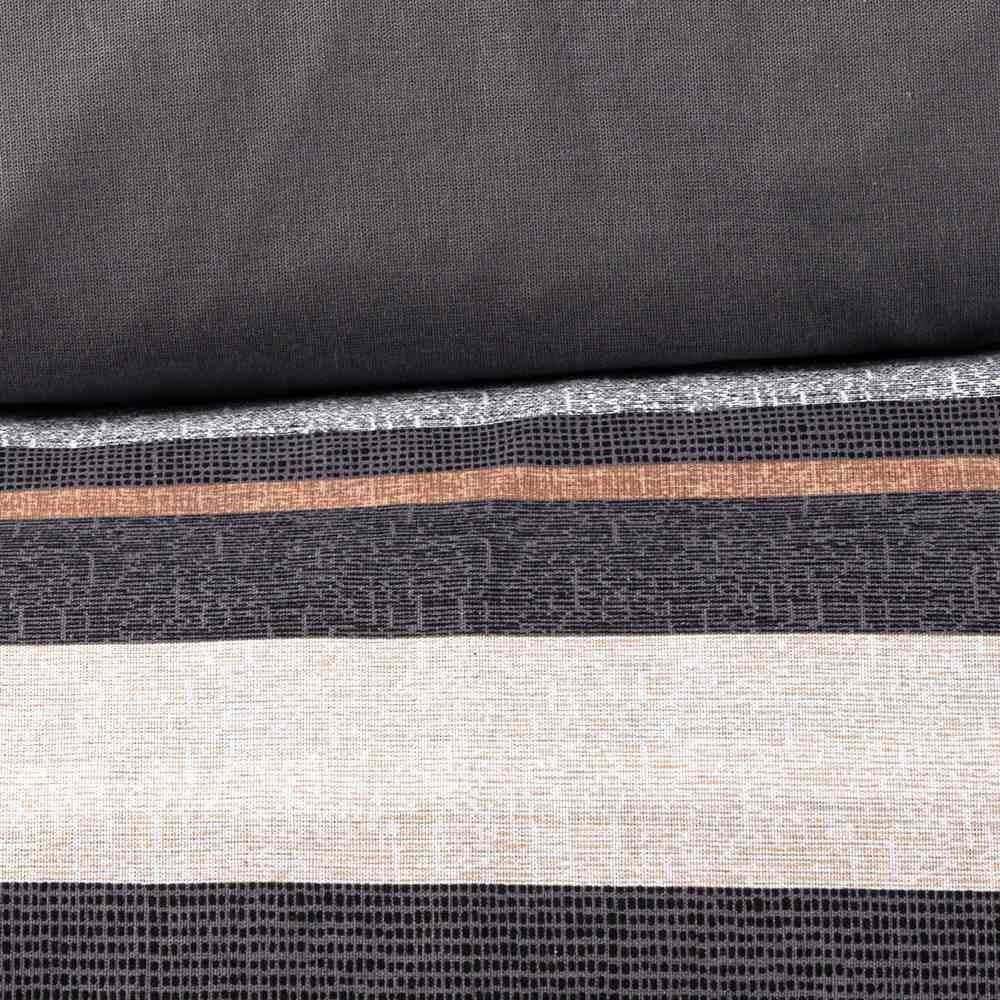 Jogo De Cama Casal 100% Algodão Royale Havan Casa 4 Peças - Matteo Chumbo