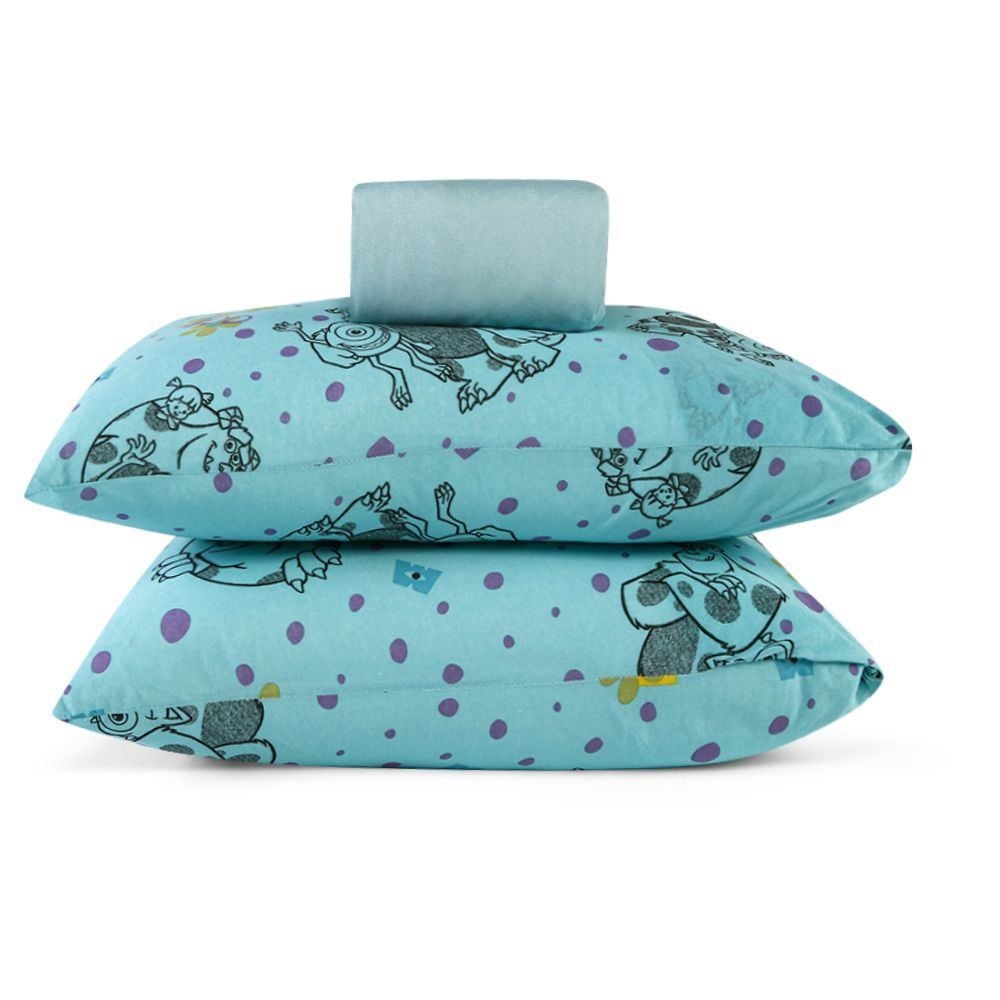 Jogo de Cama Casal Disney Portallar 3 pçs - Monstros SA