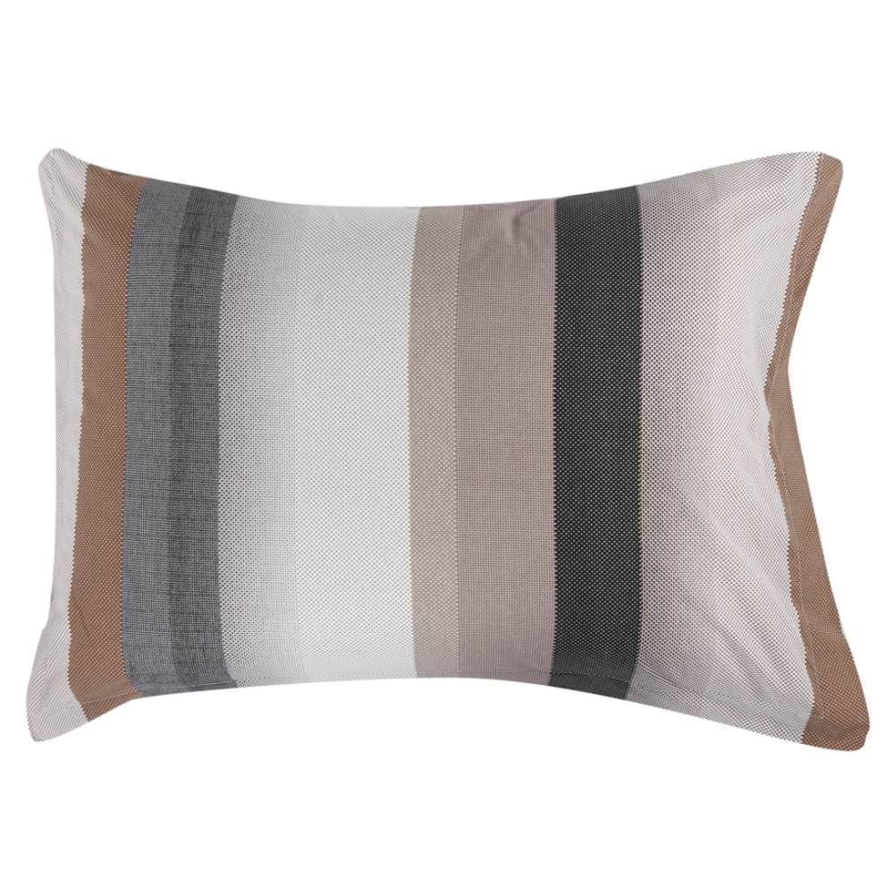 Jogo De Cama Casal Percal 200 Fios Buona Fortuna 4 Pçs - Oliver Cru 