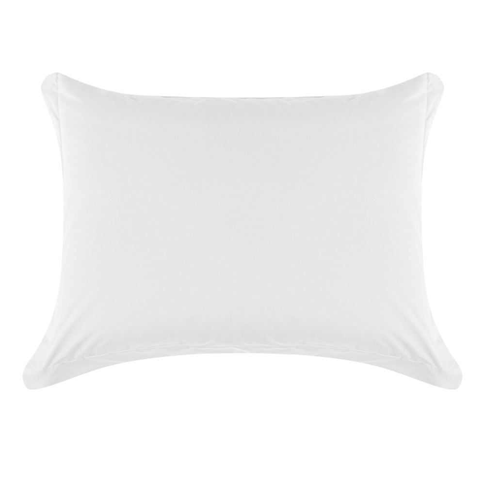 Jogo De Cama Casal Percal Buona Fortuna 4 Pçs - Branco