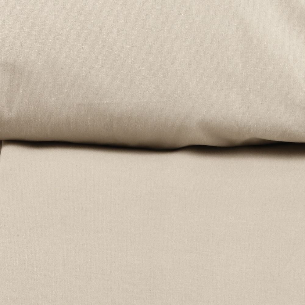 Jogo De Cama Casal Percal Buona Fortuna 4 Pçs - Cru Liso