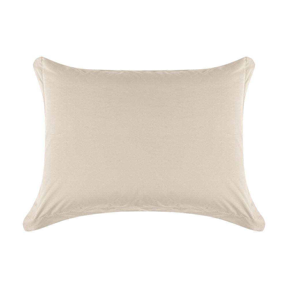 Jogo De Cama Casal Percal Buona Fortuna 4 Pçs - Cru Liso