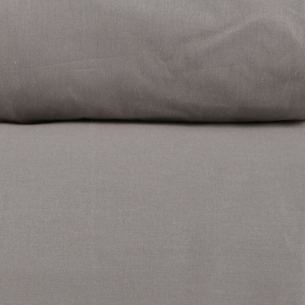 Jogo De Cama Casal Percal Buona Fortuna 4 Pçs - Cinza Prata