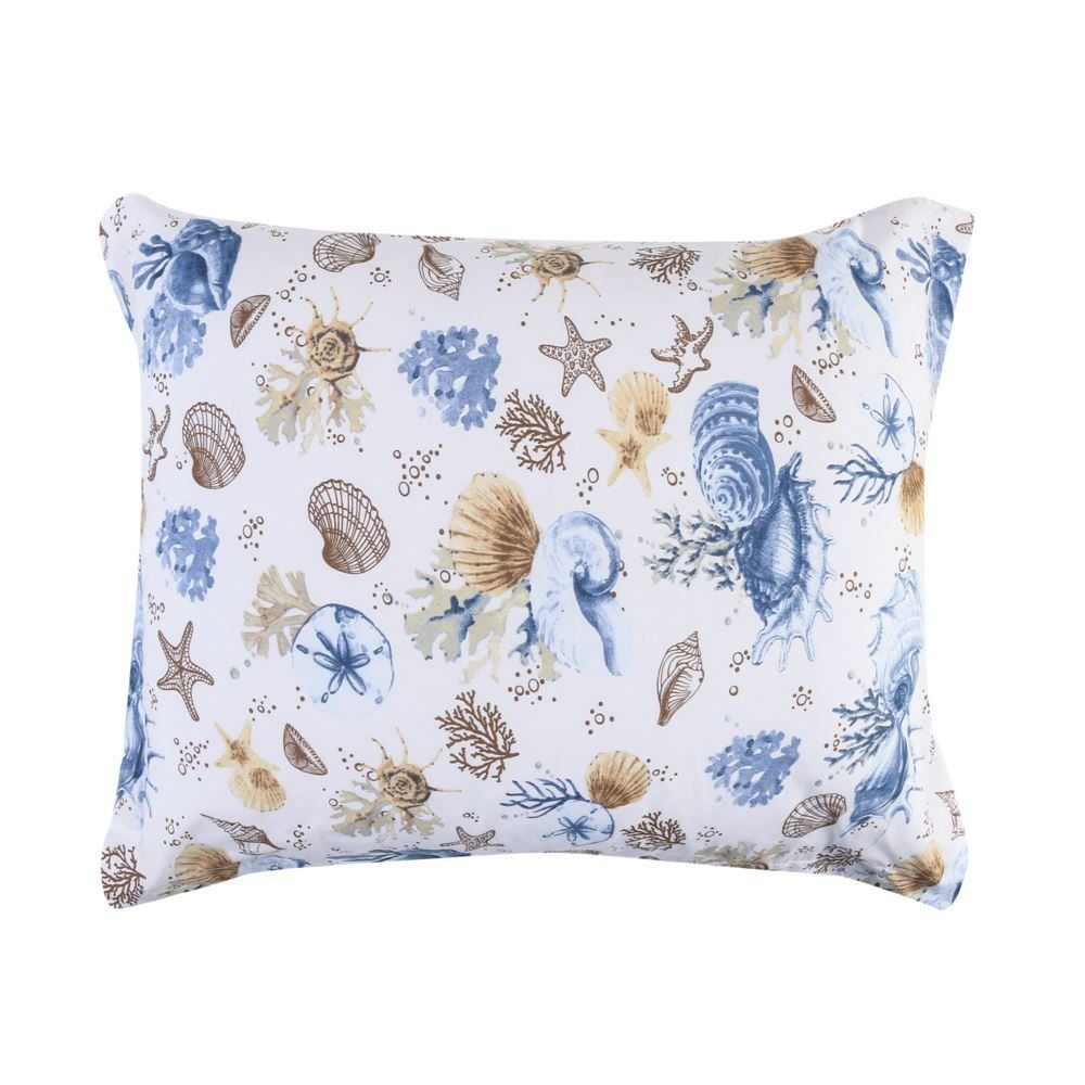 Jogo De Cama Casal Percal Buona Fortuna 4 Pçs - Acqua Azul