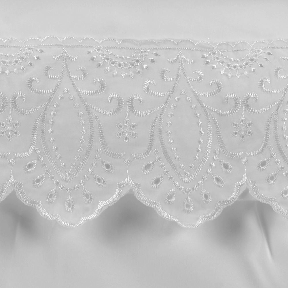 Jogo de Cama Casal Imperial com Renda Havan Casa 4 pçs - Branco