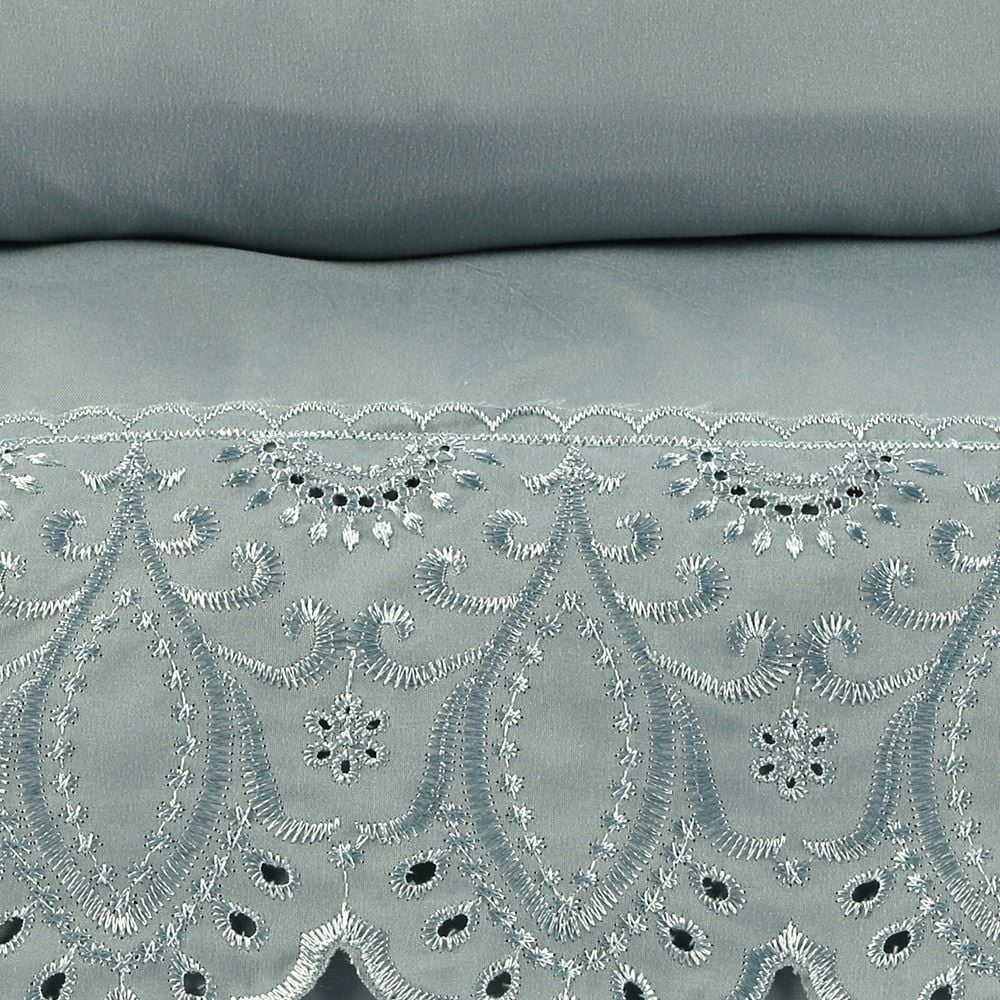 Jogo de Cama Casal Imperial com Renda Havan Casa 4 pçs - Verde