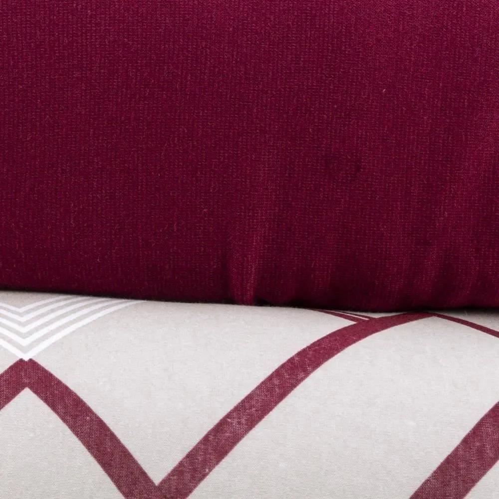 Jogo de Cama Casal Malha Solecasa Havan Casa 3 pçs - Zeus Vinho