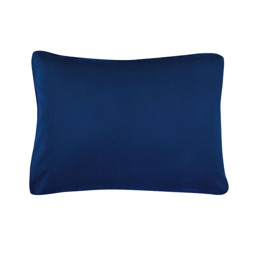 Jogo De Cama Casal Elegance Liso Havan Casa 4 Pçs - Azul Marinho 