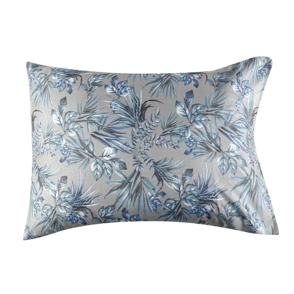 Jogo De Cama Casal Microfibra 150 Fios Havan Casa 4 Peças - Verona Azul 