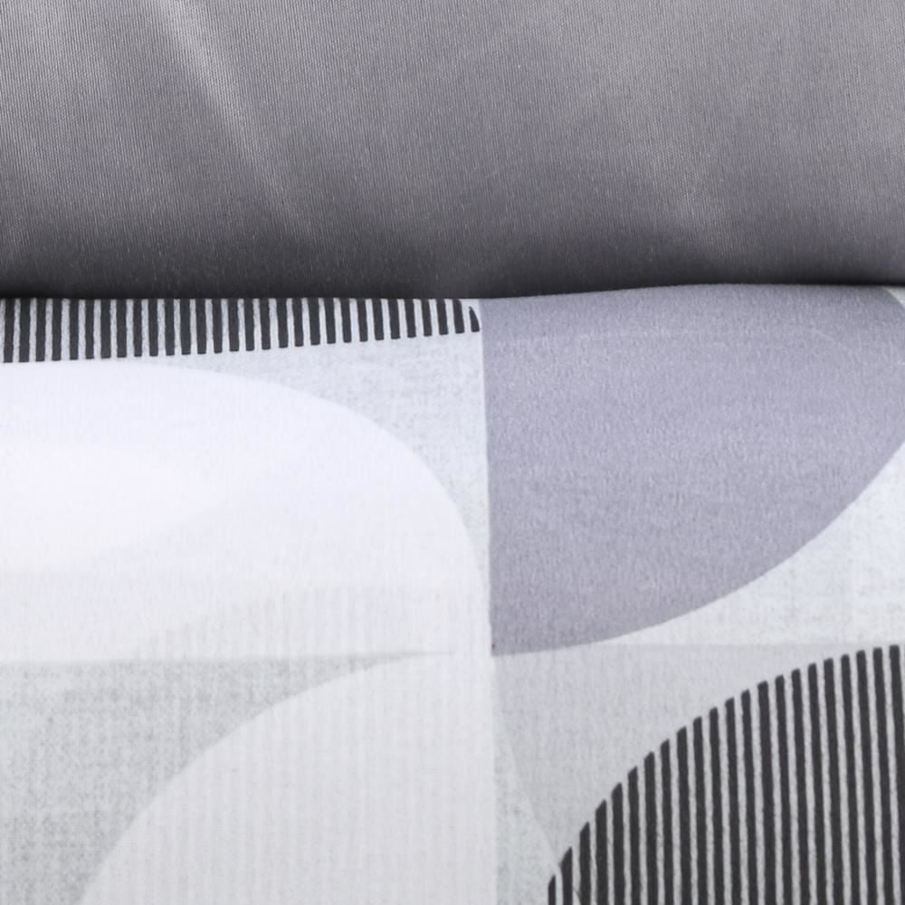 Jogo De Cama Casal Microfibra 150 Fios Havan Casa 4 Peças - Luccius Cinza